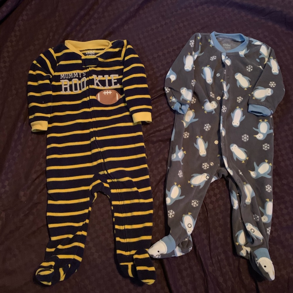 Lot of Fleece Pajamas